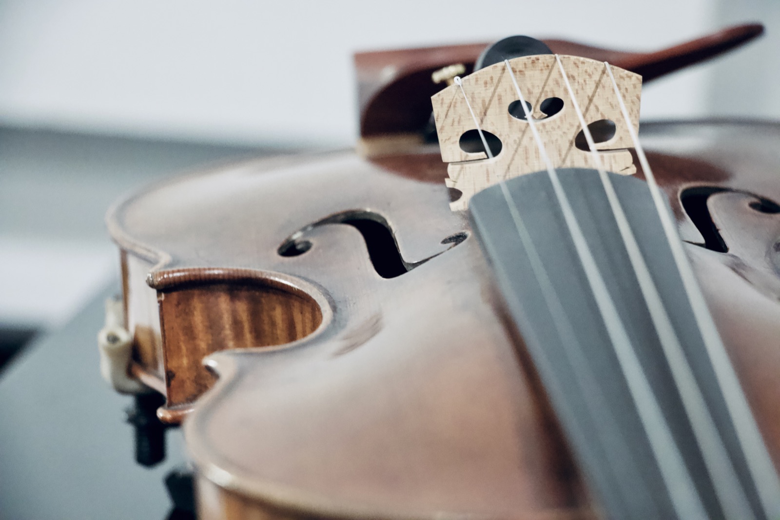 Detail einer Violine