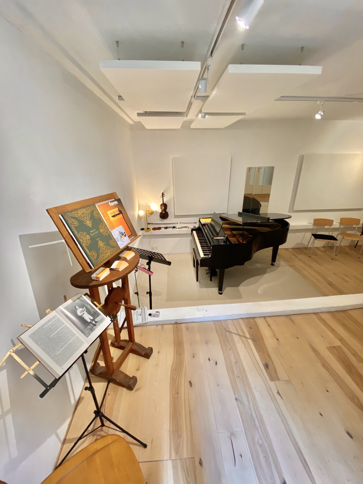 Unterrichtsraum der Penny Violin Academy in Freiburg